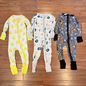 Little Sleepies 6-12 month Zippy Zippie Bundle *Rare HTF* Star Wars
